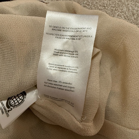 Gianni - Women's Mullin Georgette Mini Dress - Leopard - size 6 - EXCELLENT COND - Picture 14 of 16